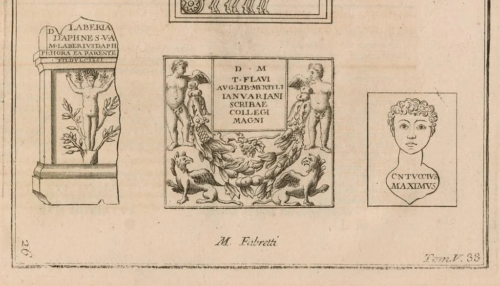 An illustration from Supplément au livre de l'antiquitée expliquée et représentée en figures, 1757, leaf 194