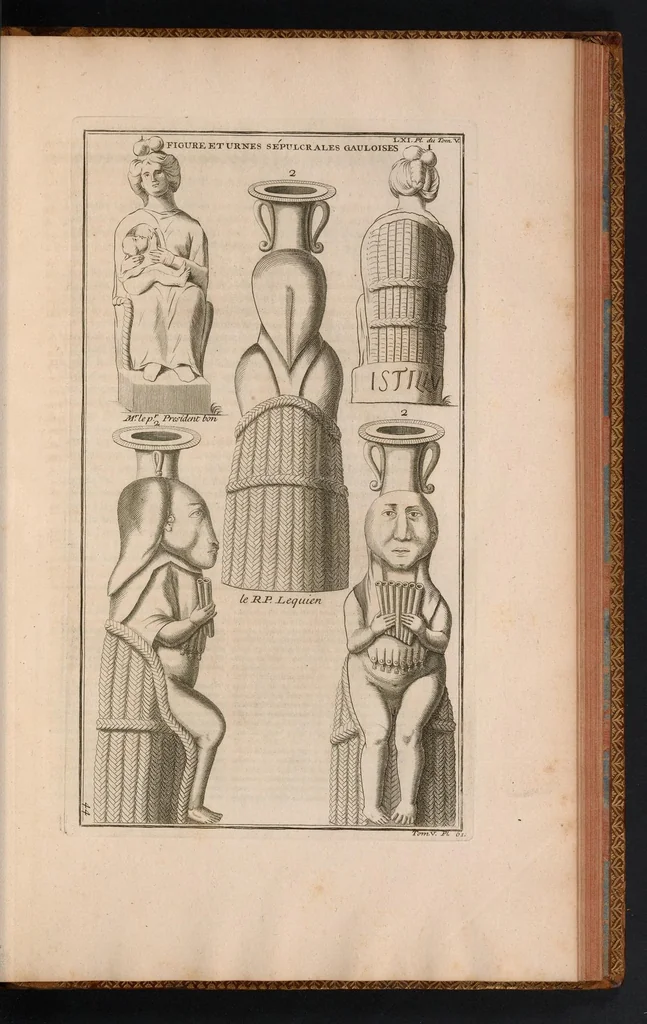 An illustration from Supplément au livre de l'antiquitée expliquée et représentée en figures, 1757, leaf 324