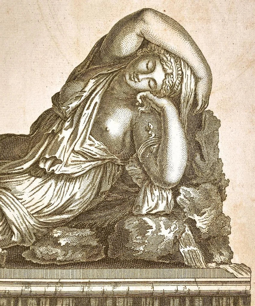 An illustration from Supplément au livre de l'antiquitée expliquée et représentée en figures, 1757, leaf 36