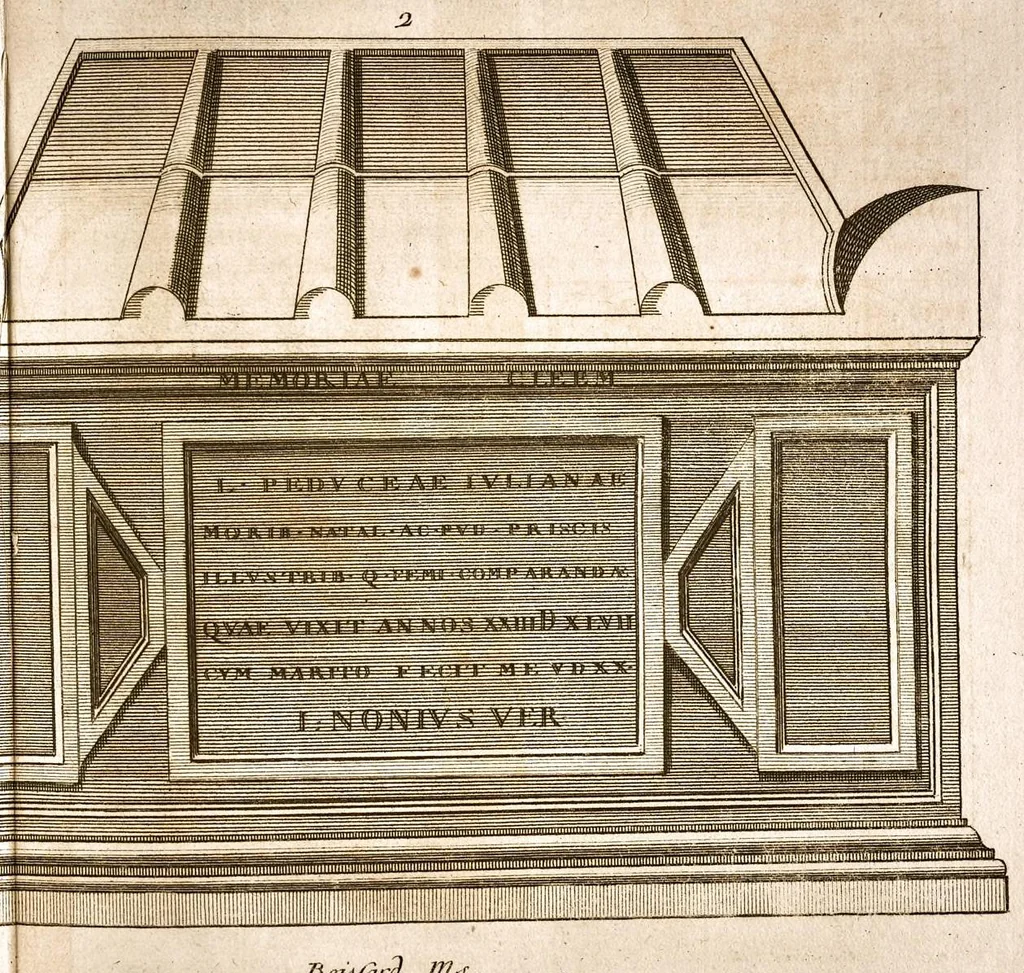 An illustration from Supplément au livre de l'antiquitée expliquée et représentée en figures, 1757, leaf 96