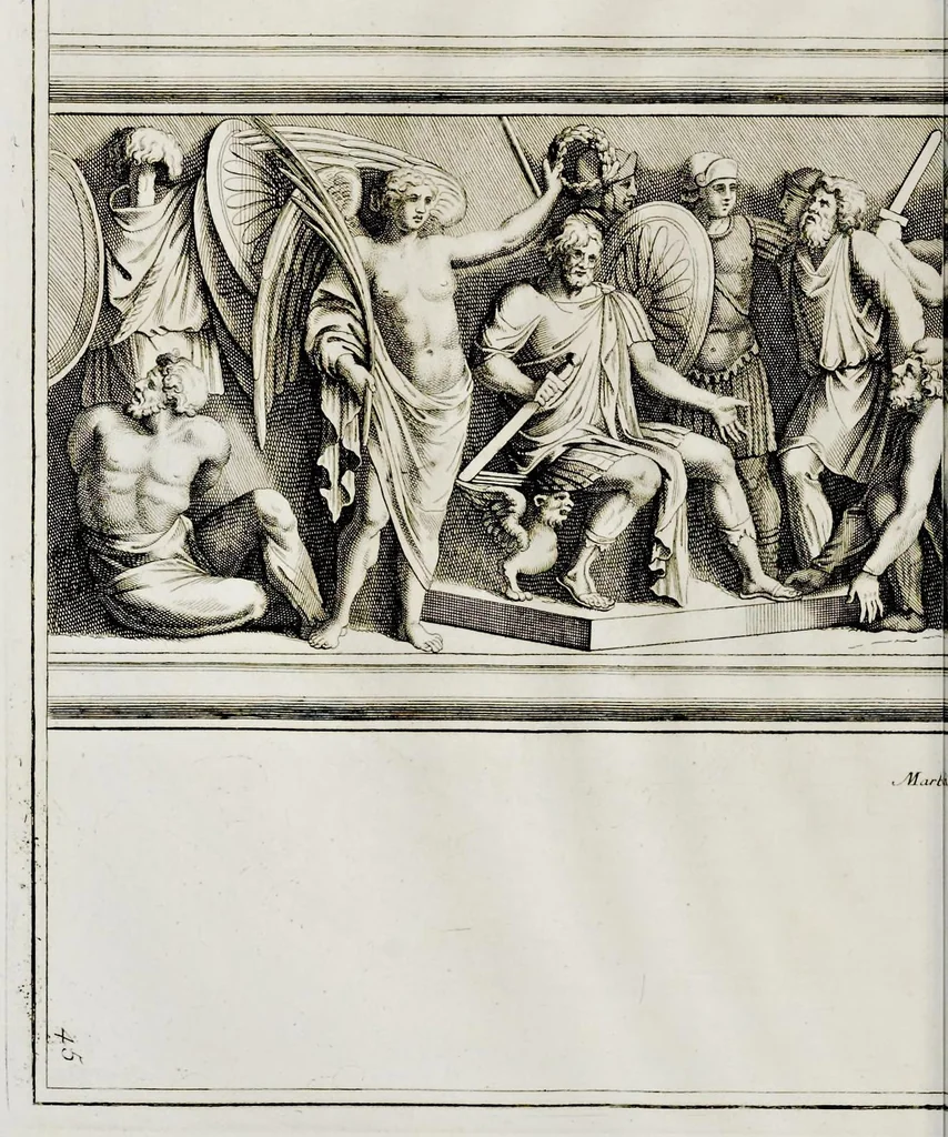 An illustration from Supplément au livre de l'antiquitée expliquée et représentée en figures, 1757, leaf 113