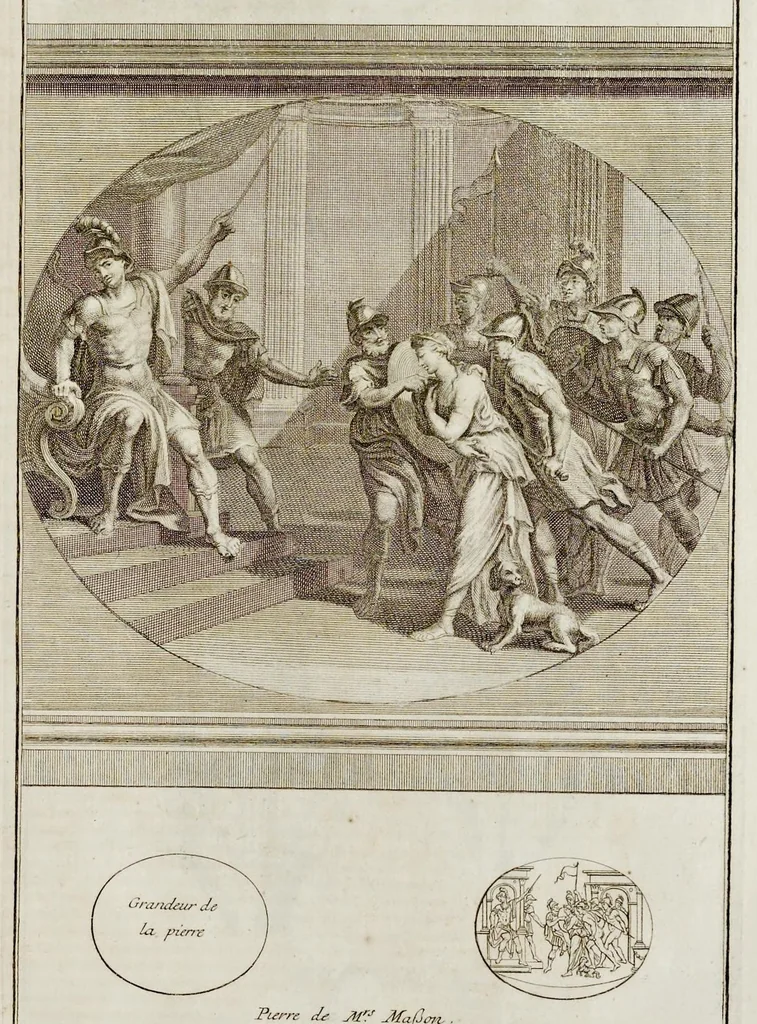 An illustration from Supplément au livre de l'antiquitée expliquée et représentée en figures, 1757, leaf 132