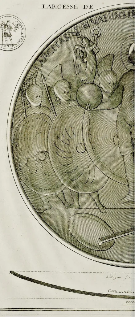 An illustration from Supplément au livre de l'antiquitée expliquée et représentée en figures, 1757, leaf 157