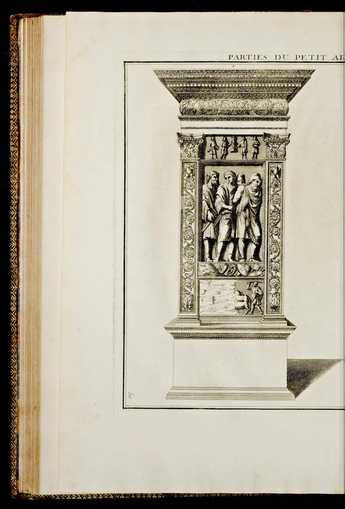 An illustration from Supplément au livre de l'antiquitée expliquée et représentée en figures, 1757, leaf 181