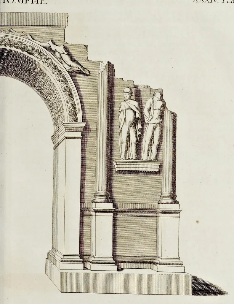 An illustration from Supplément au livre de l'antiquitée expliquée et représentée en figures, 1757, leaf 196