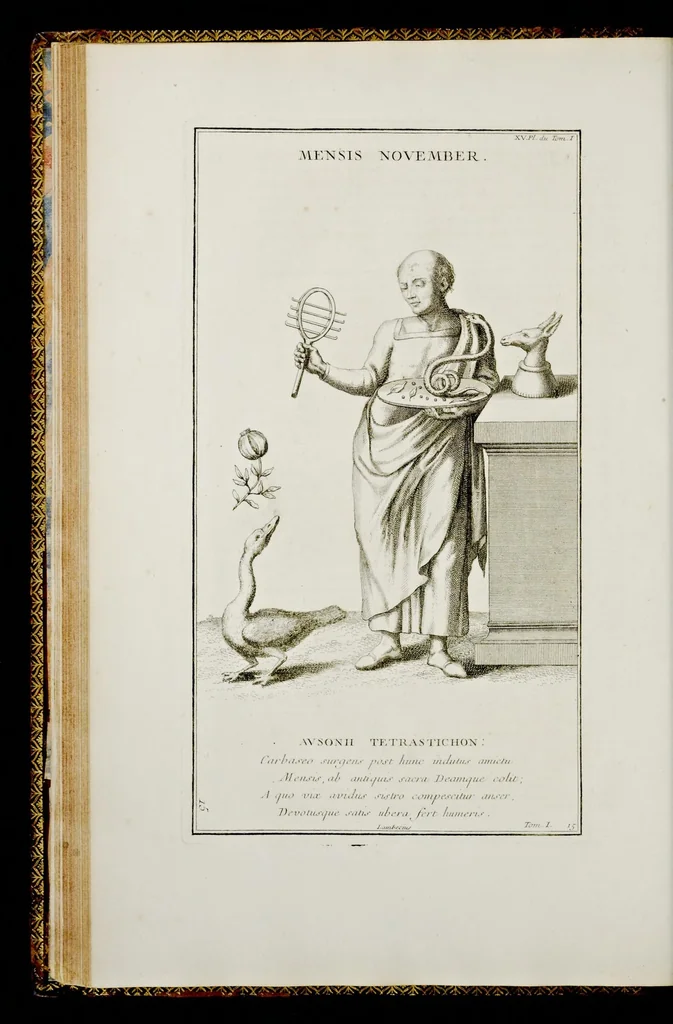 An illustration from Supplément au livre de l'antiquitée expliquée et représentée en figures, 1757, leaf 139