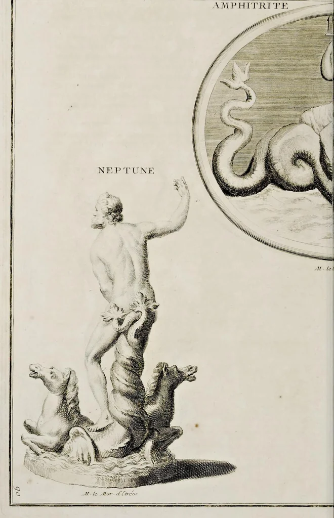An illustration from Supplément au livre de l'antiquitée expliquée et représentée en figures, 1757, leaf 205