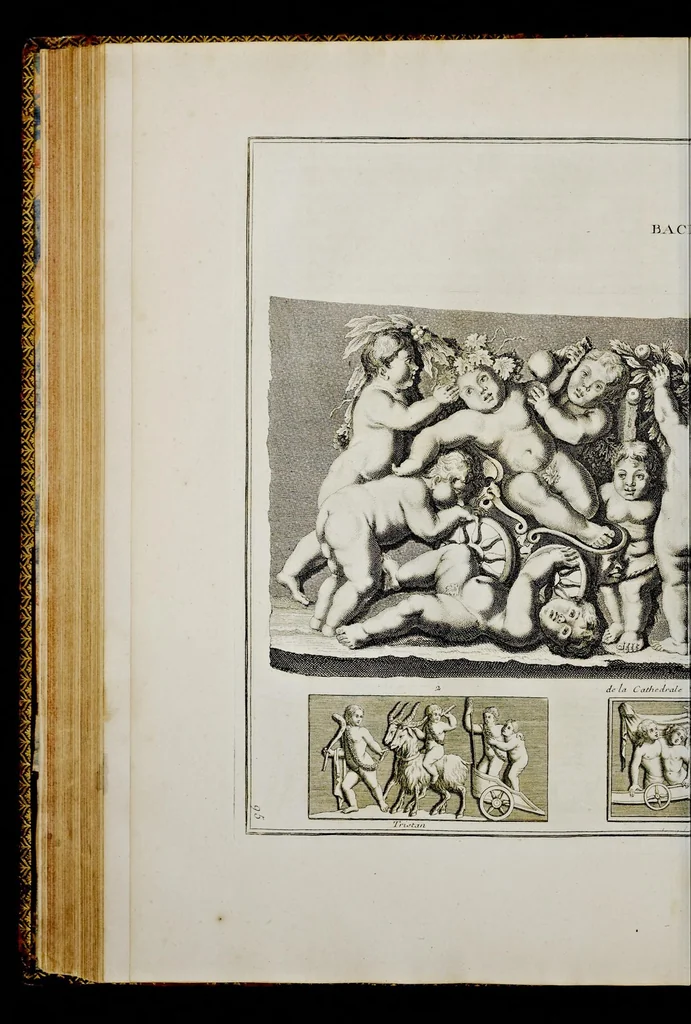 An illustration from Supplément au livre de l'antiquitée expliquée et représentée en figures, 1757, leaf 369