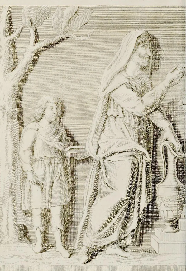 An illustration from Supplément au livre de l'antiquitée expliquée et représentée en figures, 1757, leaf 153