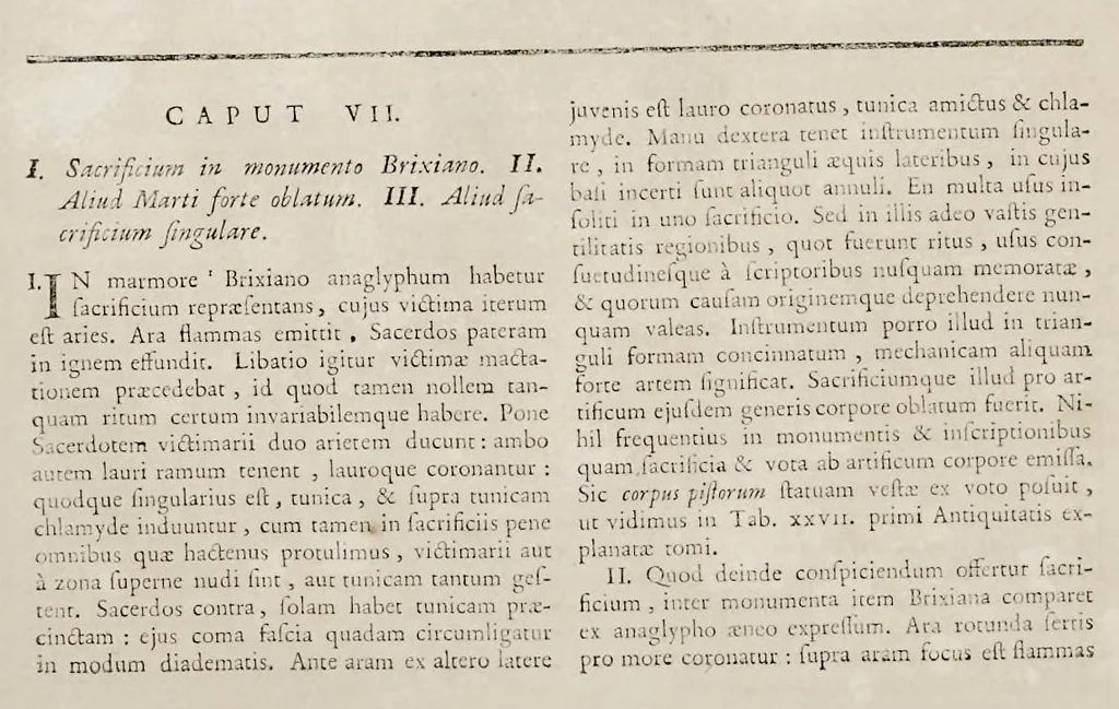An illustration from Supplément au livre de l'antiquitée expliquée et représentée en figures, 1757, leaf 173