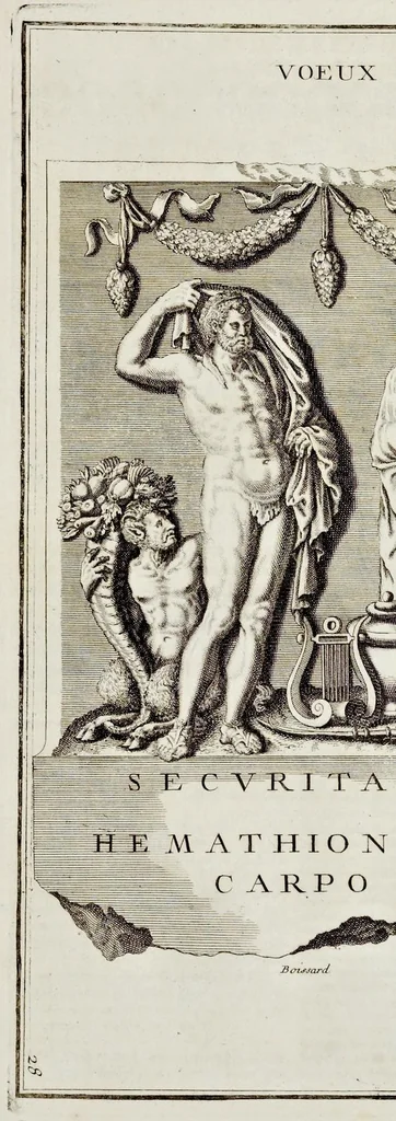 An illustration from Supplément au livre de l'antiquitée expliquée et représentée en figures, 1757, leaf 236