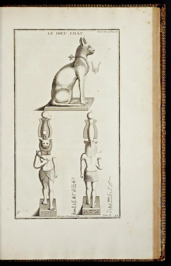 An illustration from Supplément au livre de l'antiquitée expliquée et représentée en figures, 1757, leaf 300