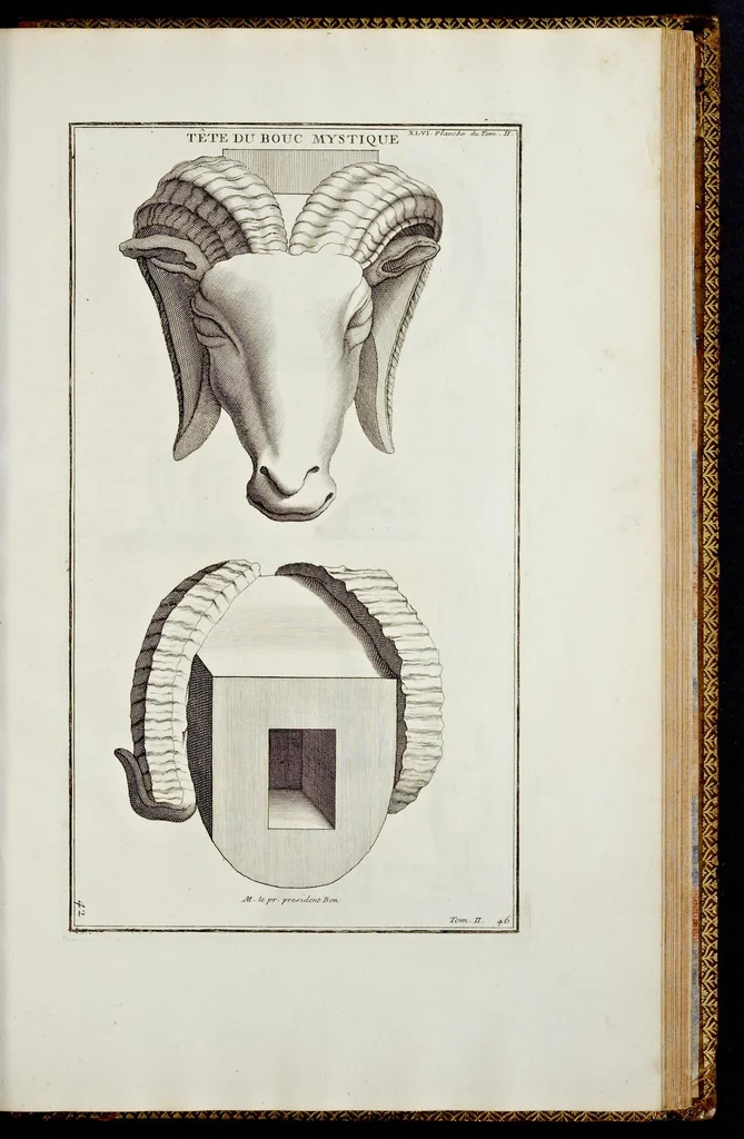 An illustration from Supplément au livre de l'antiquitée expliquée et représentée en figures, 1757, leaf 312
