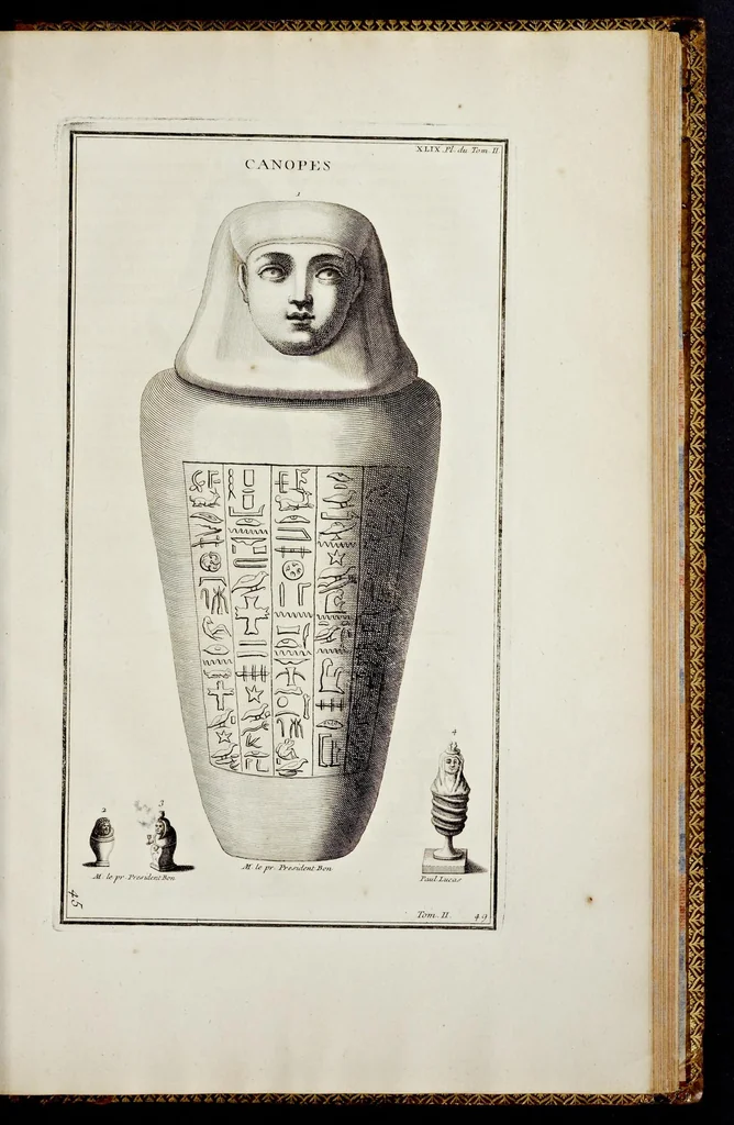 An illustration from Supplément au livre de l'antiquitée expliquée et représentée en figures, 1757, leaf 322