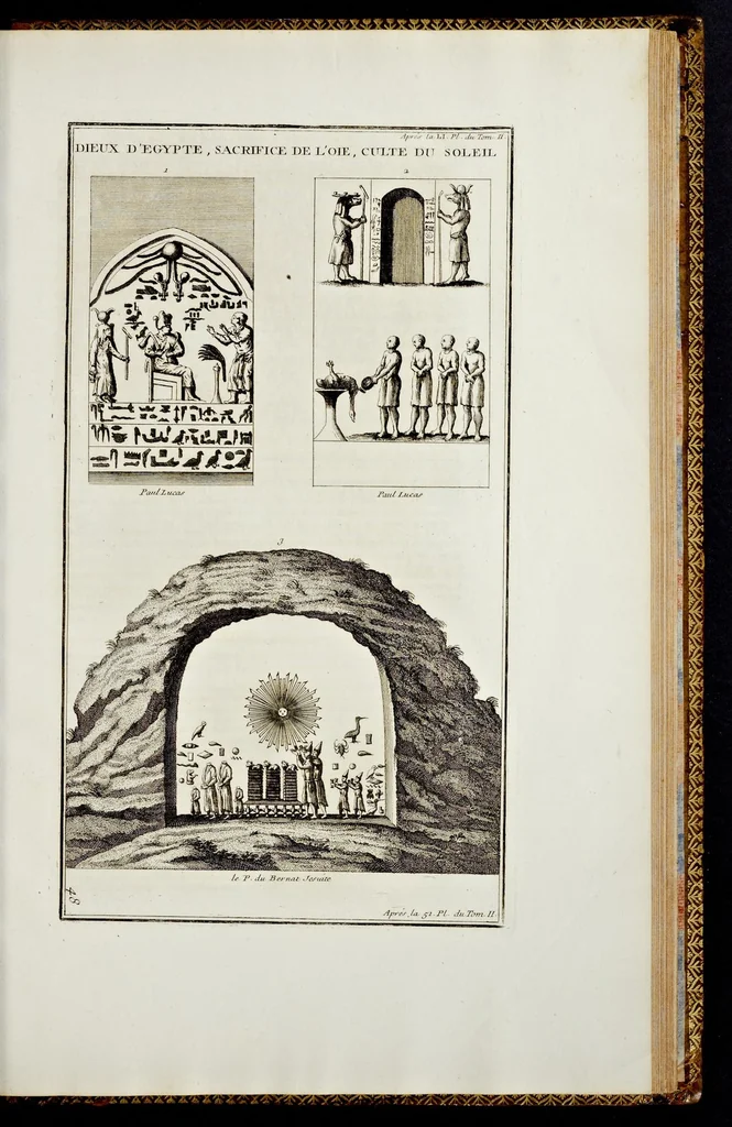 An illustration from Supplément au livre de l'antiquitée expliquée et représentée en figures, 1757, leaf 338