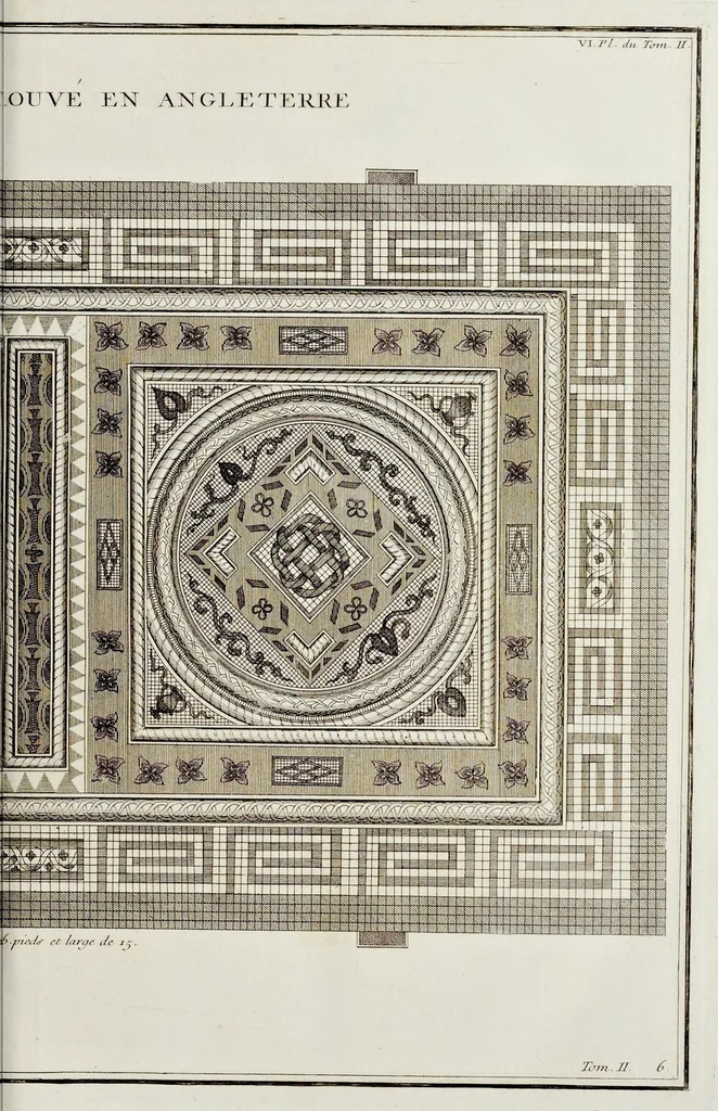 An illustration from Supplément au livre de l'antiquitée expliquée et représentée en figures, 1757, leaf 74