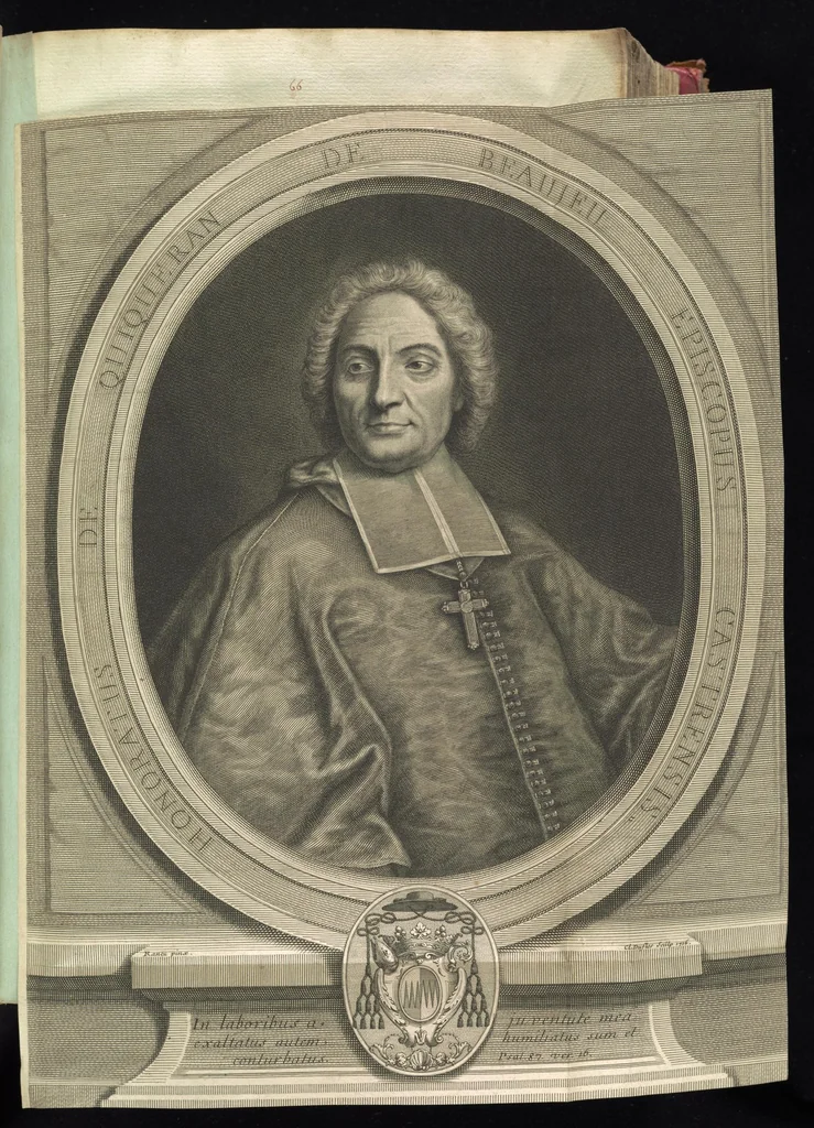 An illustration from Monumens de l'histoire de France, en estampes et dessins .., 1783, leaf 132