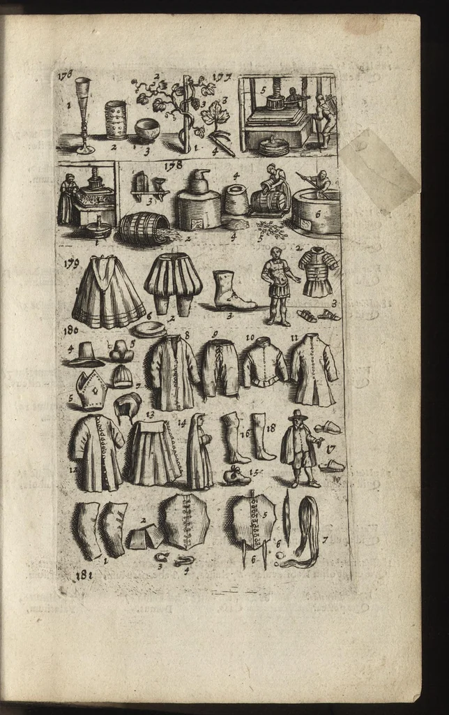 An illustration from Eerste deel der school-geleertheyd, genoemt Het portael : inhoudende de grondtveste der dingen, en onser wijsheyd omtrent de dingen, als mede der latijnschen tael met de moeder-tael ... = Joh. Amos ComenI prima pars Scholasticae eruditionis, dicta vestibulum : continens fundamenta rerum, & nostrae sapientiae circa res, ut & latinae linguae cum vernacula, 1658, leaf 64