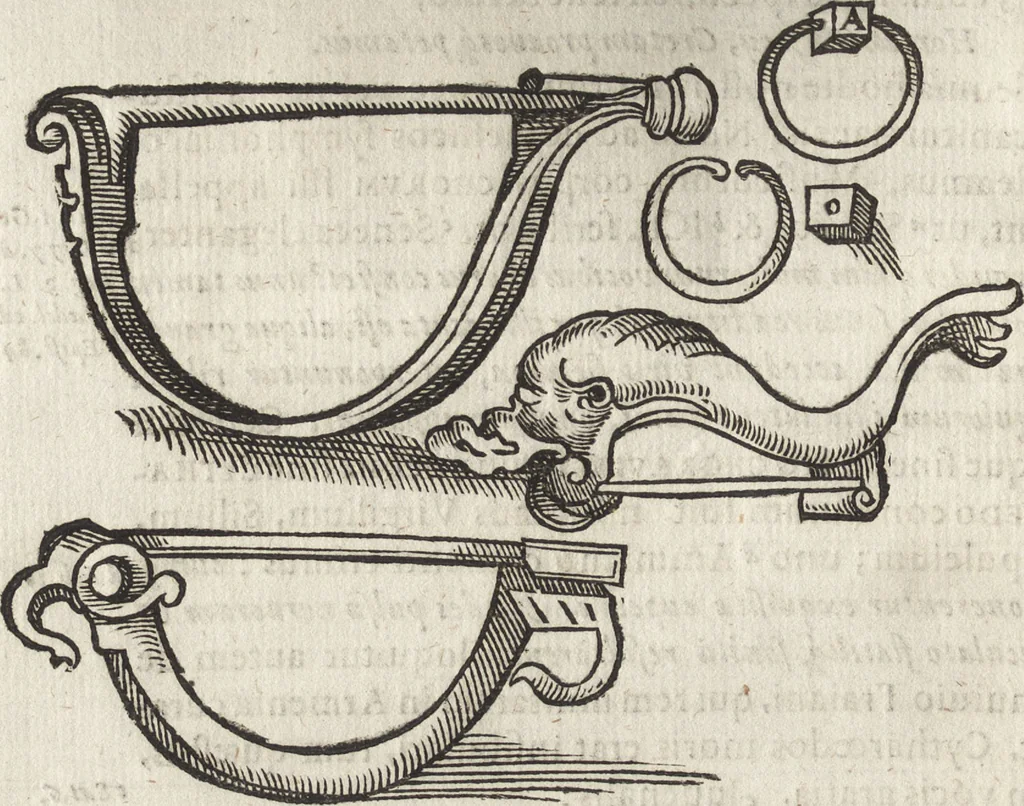 An illustration from Laurentii Pignorii Patauini De seruis, et eorum apud veteres ministerijs, commentarius : in quo familia, tum urbana, tum rustica, ordine producitur & illustratur, 1656, leaf 101