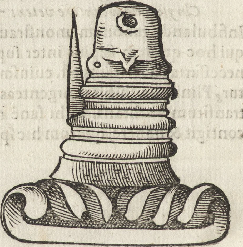 An illustration from Laurentii Pignorii Patauini De seruis, et eorum apud veteres ministerijs, commentarius : in quo familia, tum urbana, tum rustica, ordine producitur & illustratur, 1656, leaf 101