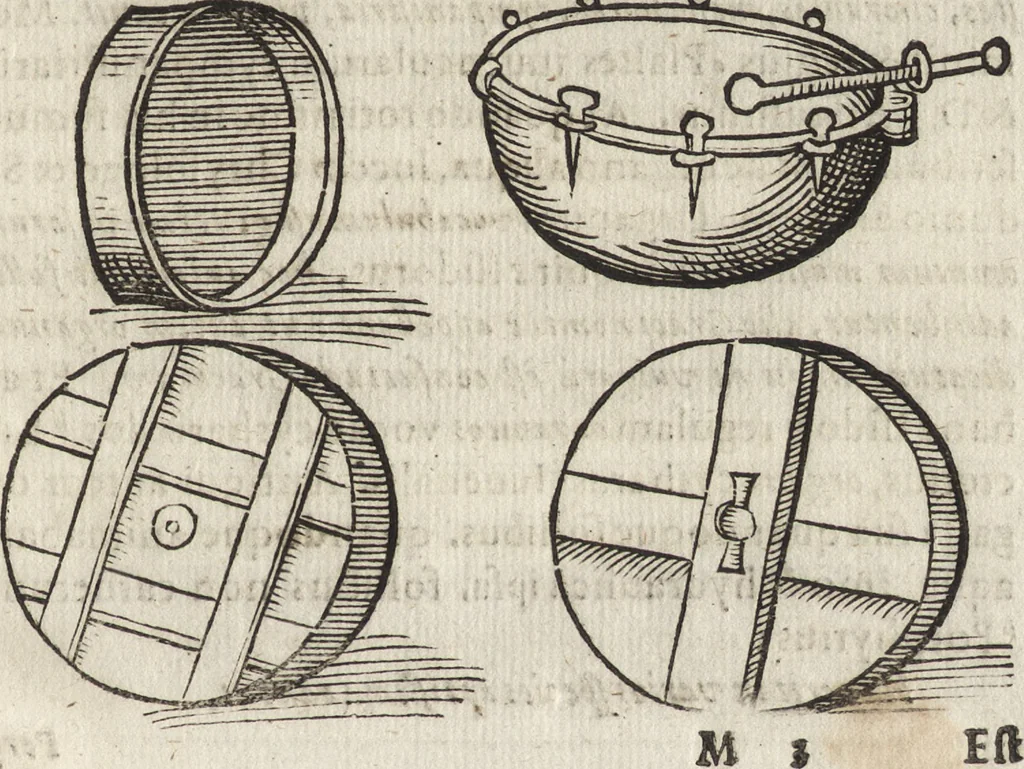 An illustration from Laurentii Pignorii Patauini De seruis, et eorum apud veteres ministerijs, commentarius : in quo familia, tum urbana, tum rustica, ordine producitur & illustratur, 1656, leaf 112