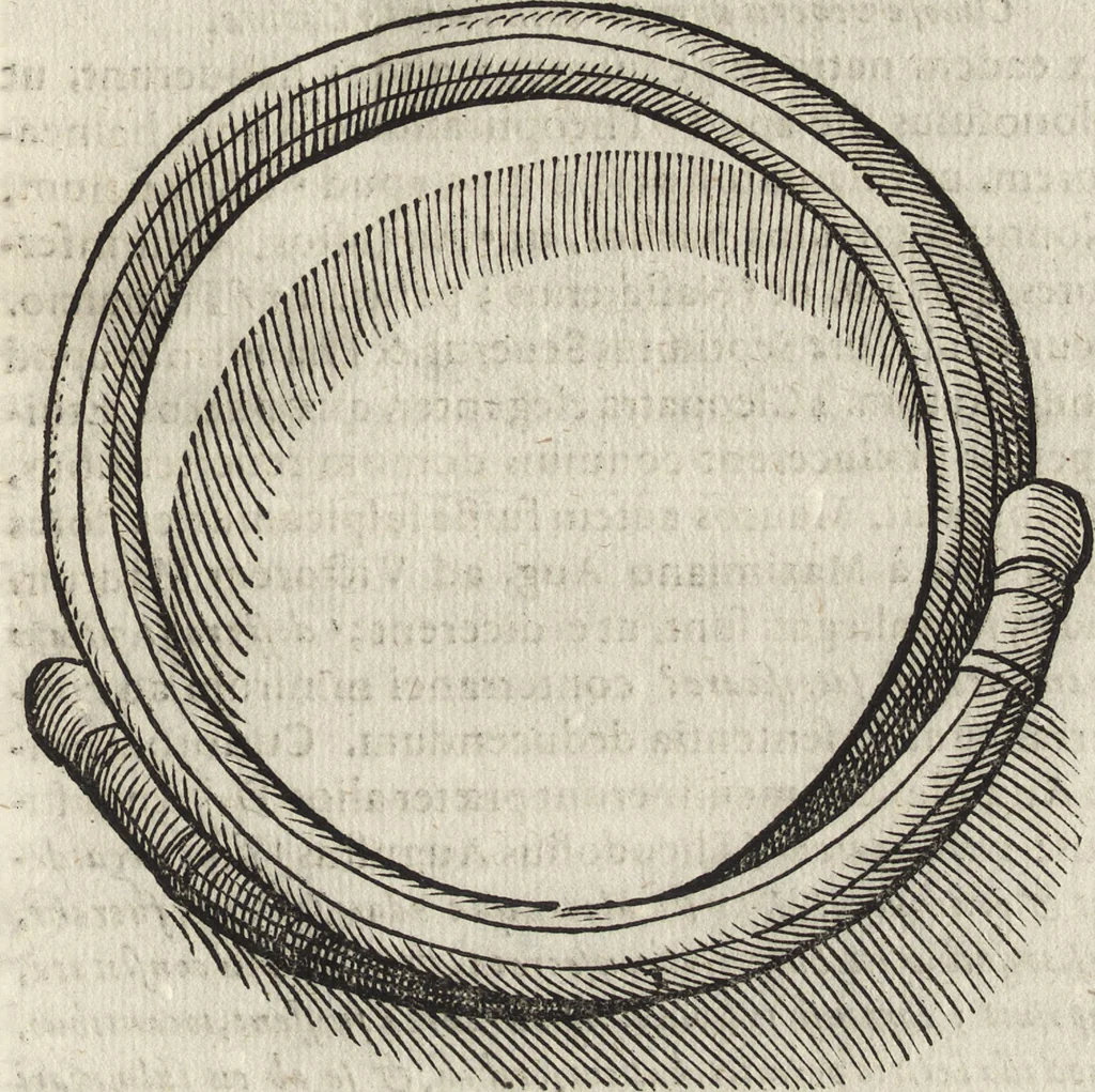An illustration from Laurentii Pignorii Patauini De seruis, et eorum apud veteres ministerijs, commentarius : in quo familia, tum urbana, tum rustica, ordine producitur & illustratur, 1656, leaf 168