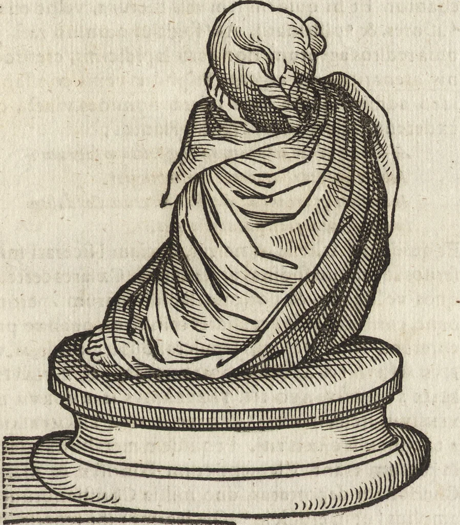 An illustration from Laurentii Pignorii Patauini De seruis, et eorum apud veteres ministerijs, commentarius : in quo familia, tum urbana, tum rustica, ordine producitur & illustratur, 1656, leaf 280