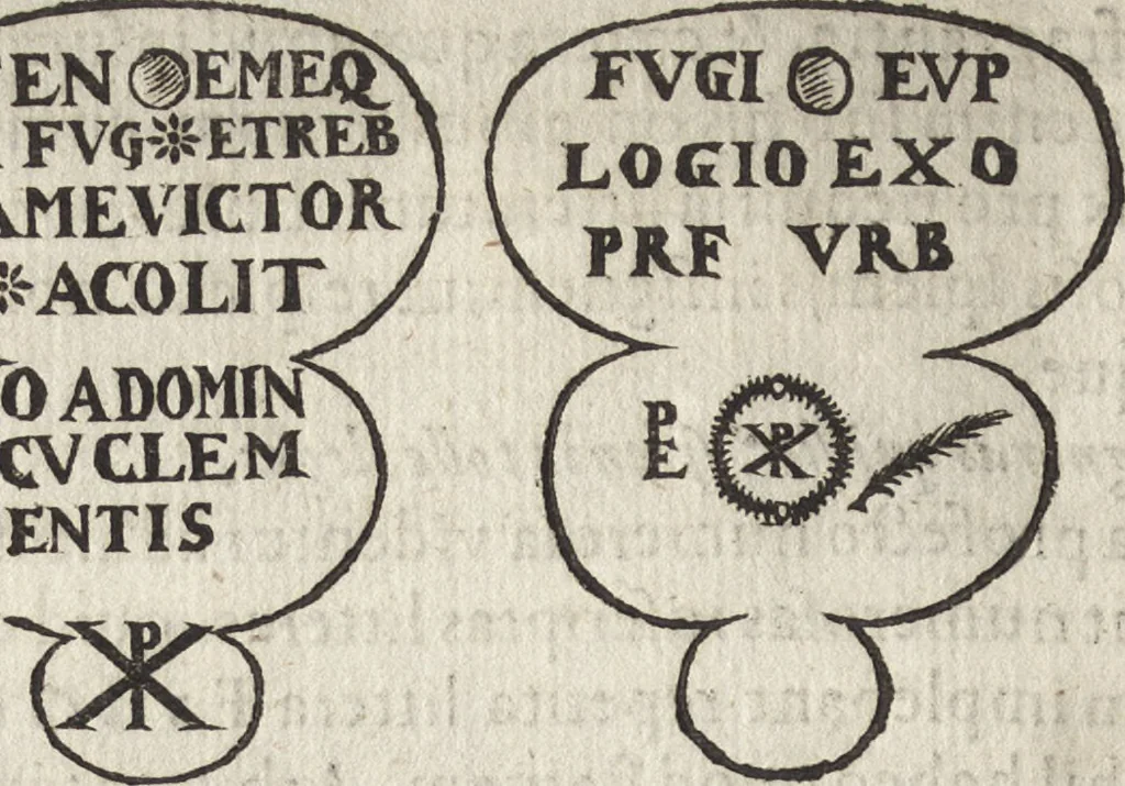 An illustration from Laurentii Pignorii Patauini De seruis, et eorum apud veteres ministerijs, commentarius : in quo familia, tum urbana, tum rustica, ordine producitur & illustratur, 1656, leaf 37