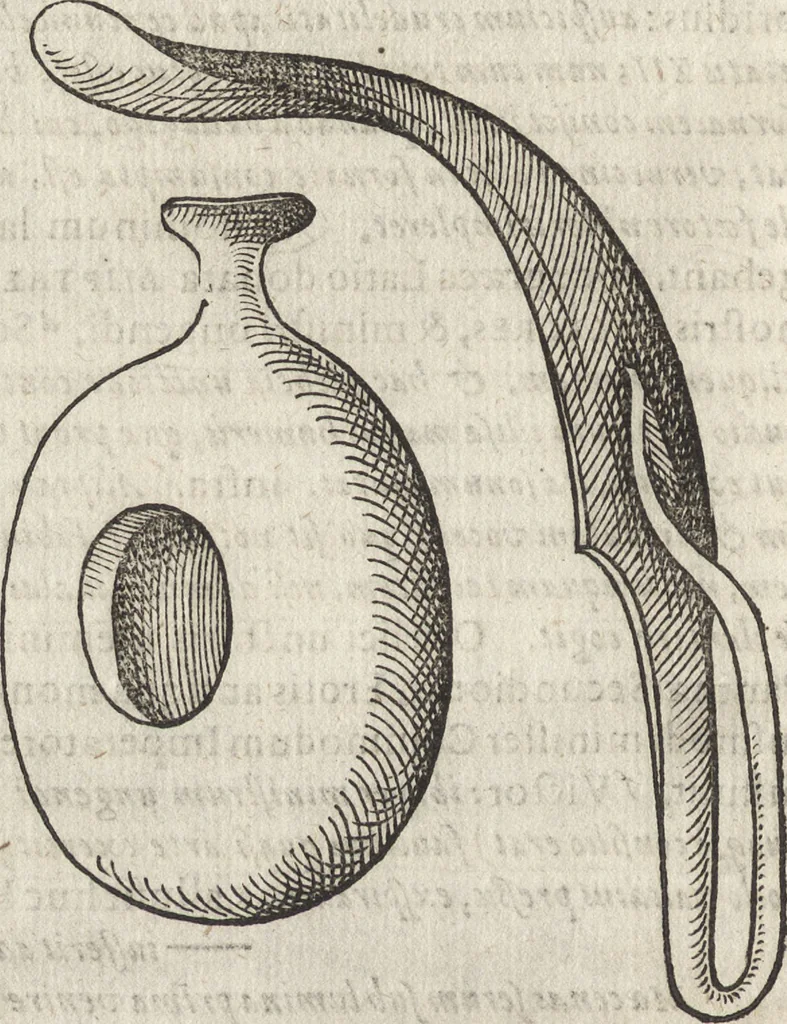 An illustration from Laurentii Pignorii Patauini De seruis, et eorum apud veteres ministerijs, commentarius : in quo familia, tum urbana, tum rustica, ordine producitur & illustratur, 1656, leaf 61