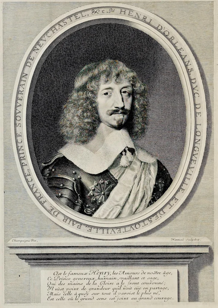 An illustration from La Pucelle, ou, La France deliuree : poëme heroïque, 1656, leaf 11