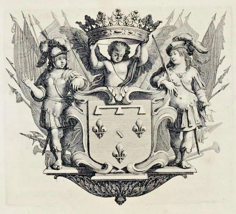 An illustration from La Pucelle, ou, La France deliuree : poëme heroïque, 1656, leaf 321