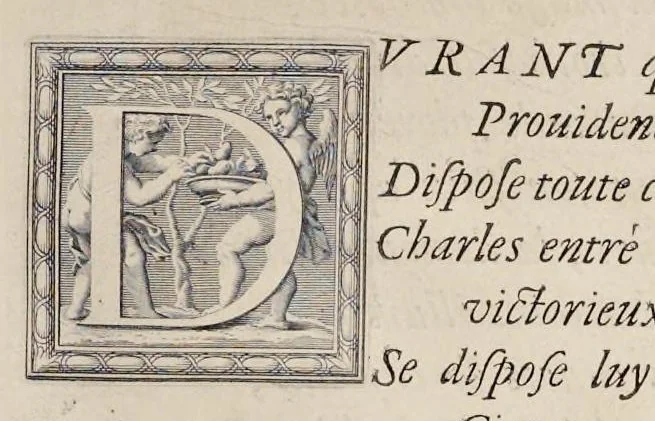 An illustration from La Pucelle, ou, La France deliuree : poëme heroïque, 1656, leaf 372