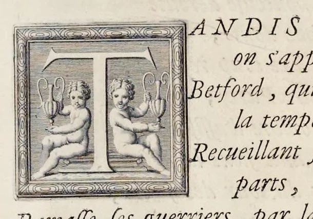 An illustration from La Pucelle, ou, La France deliuree : poëme heroïque, 1656, leaf 498