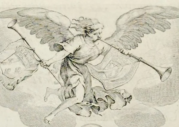 An illustration from La Pucelle, ou, La France deliuree : poëme heroïque, 1656, leaf 535