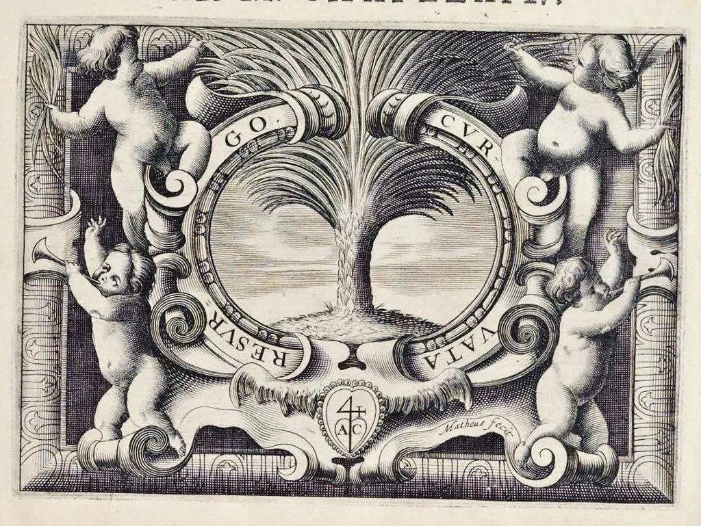 An illustration from La Pucelle, ou, La France deliuree : poëme heroïque, 1656, leaf 8