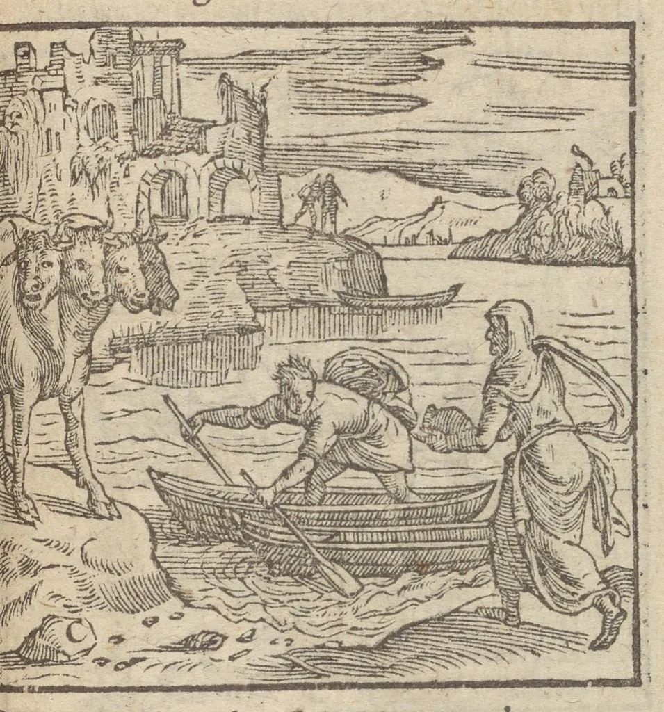 An illustration from Emblemata, et aliqvot nvmmi antiqvi operis, Ioan. Sambvci Tirnaviensis Pannonii, 1576, leaf 288