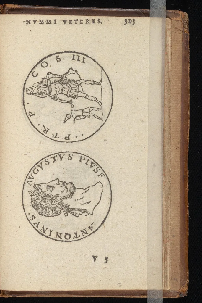 An illustration from Emblemata, et aliqvot nvmmi antiqvi operis, Ioan. Sambvci Tirnaviensis Pannonii, 1576, leaf 316