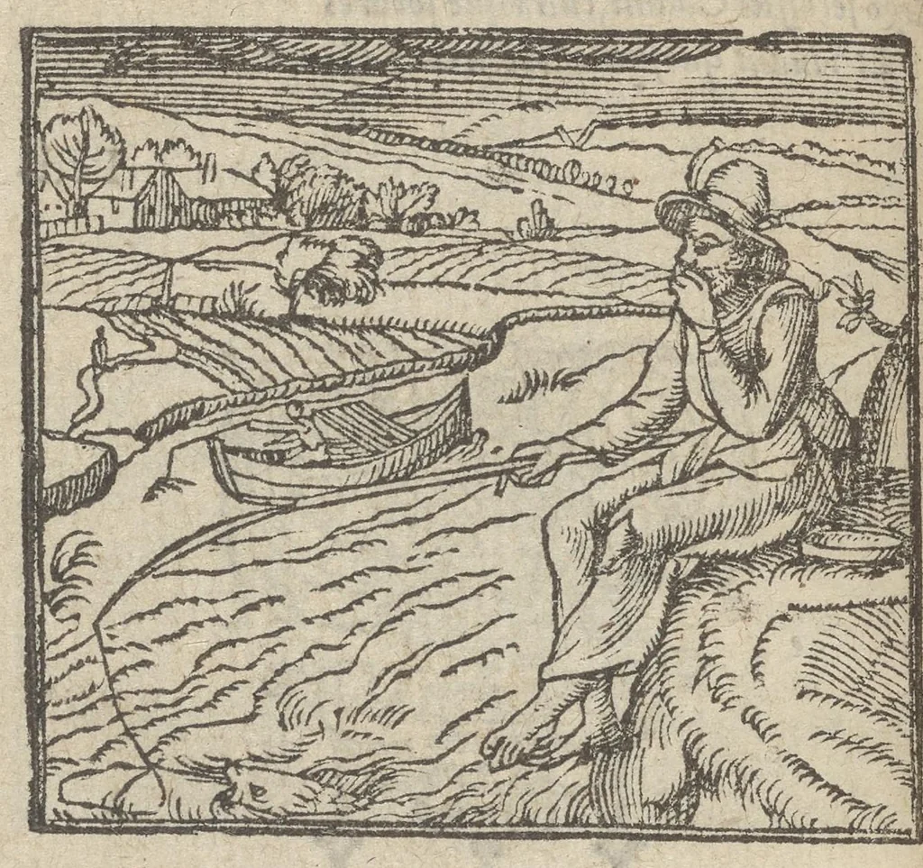 An illustration from Emblemata, et aliqvot nvmmi antiqvi operis, Ioan. Sambvci Tirnaviensis Pannonii, 1576, leaf 35