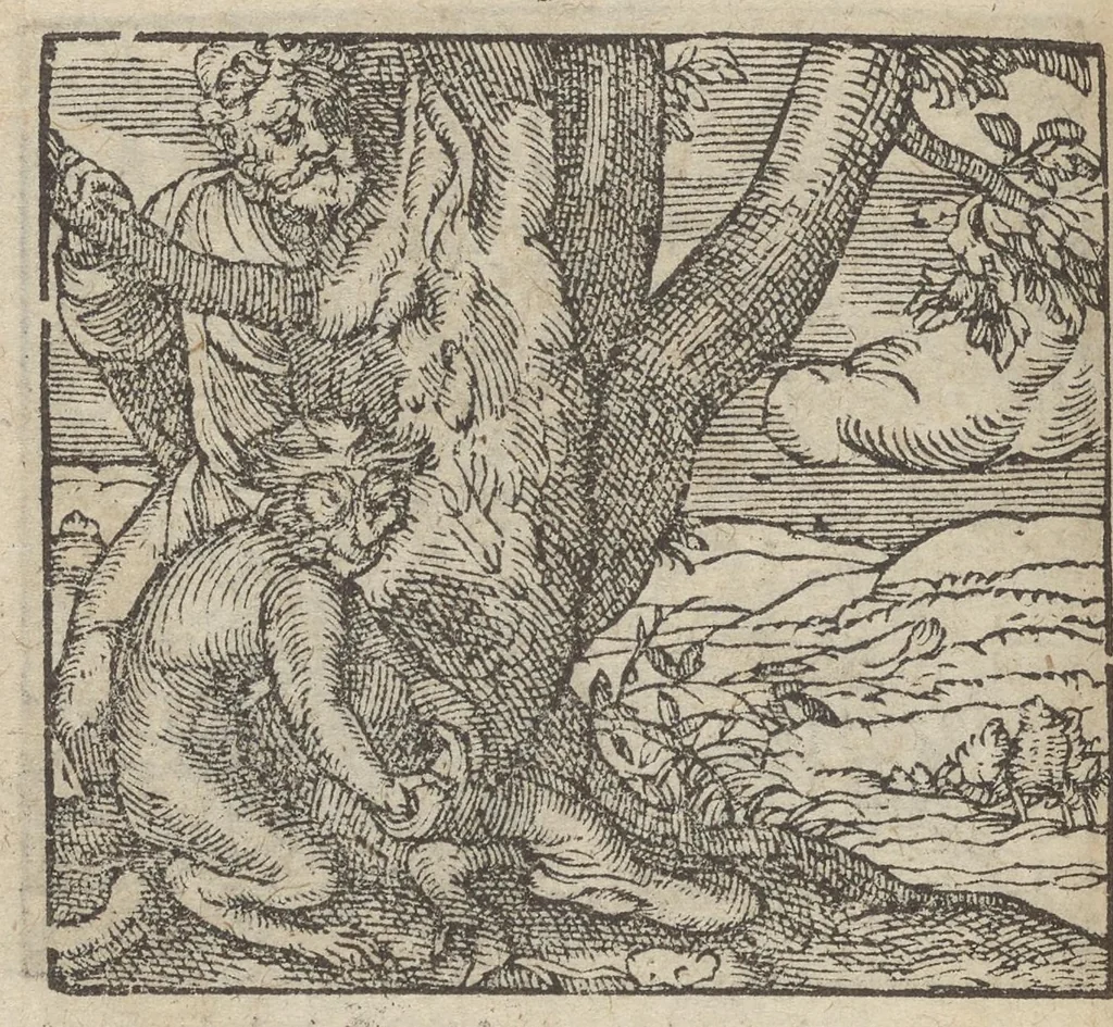 An illustration from Emblemata, et aliqvot nvmmi antiqvi operis, Ioan. Sambvci Tirnaviensis Pannonii, 1576, leaf 51