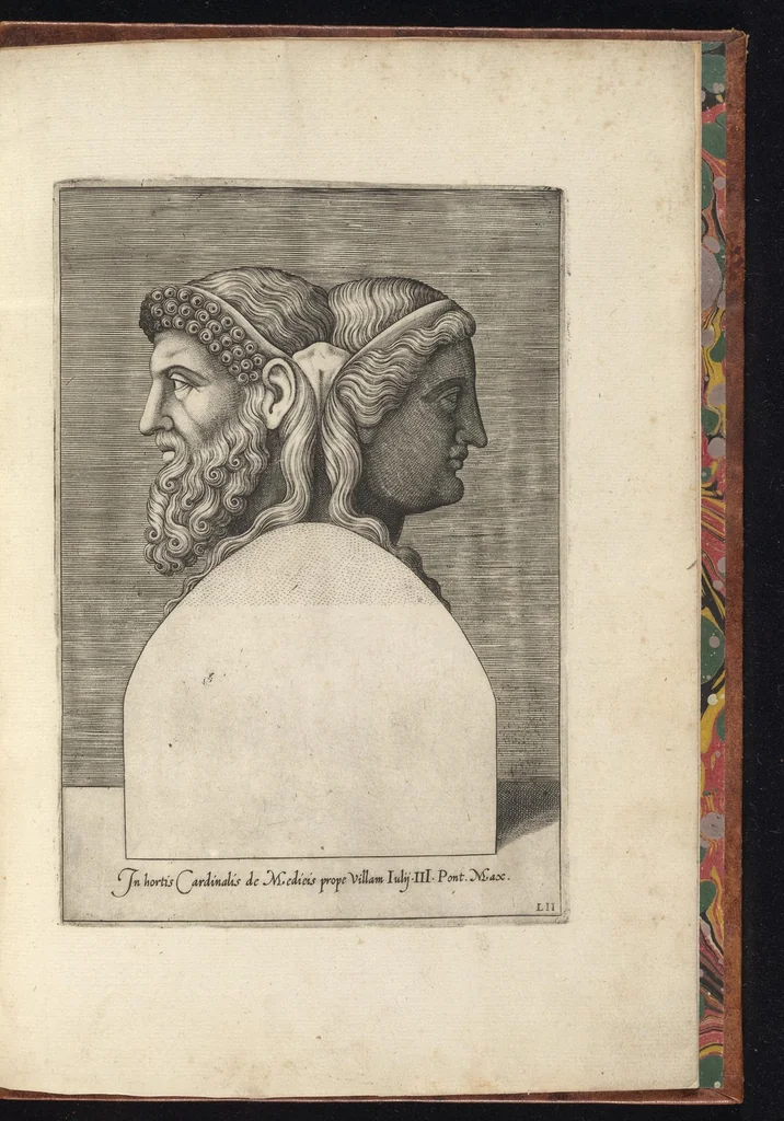 An illustration from Inlvstrivm viror vt extant in vrbe expressi vvltvs, 1569, leaf 116