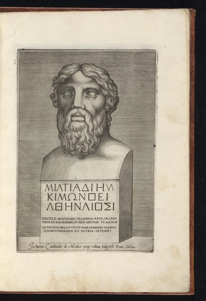 An illustration from Inlvstrivm viror vt extant in vrbe expressi vvltvs, 1569, leaf 16