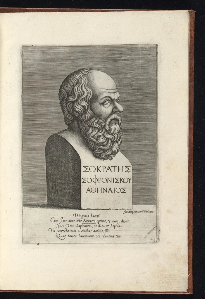 An illustration from Inlvstrivm viror vt extant in vrbe expressi vvltvs, 1569, leaf 24