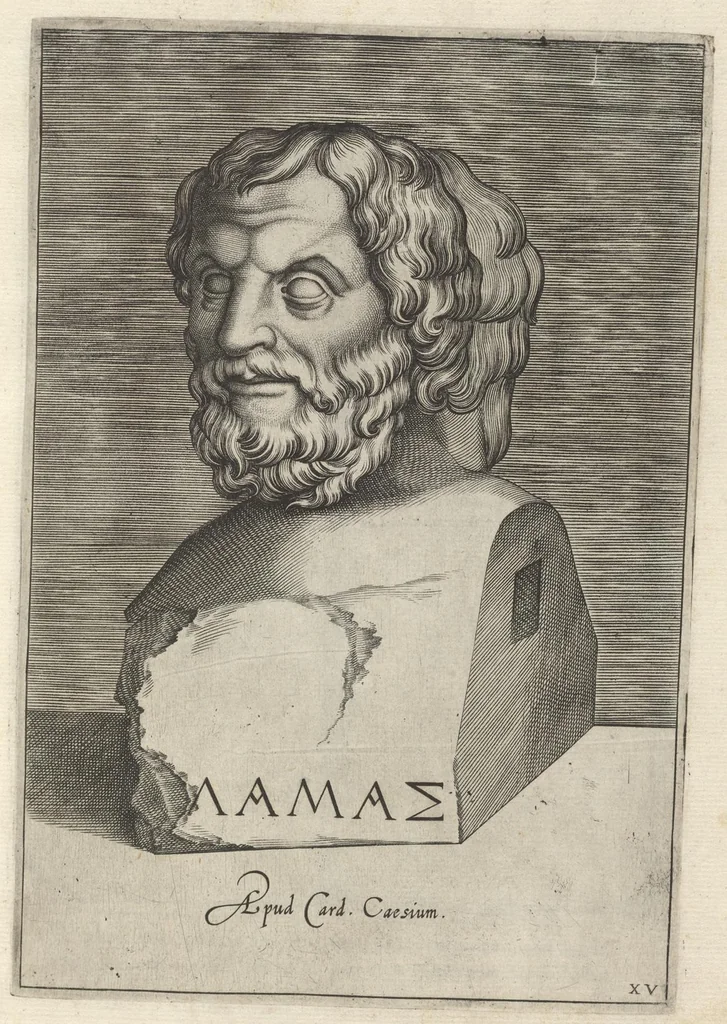 An illustration from Inlvstrivm viror vt extant in vrbe expressi vvltvs, 1569, leaf 42