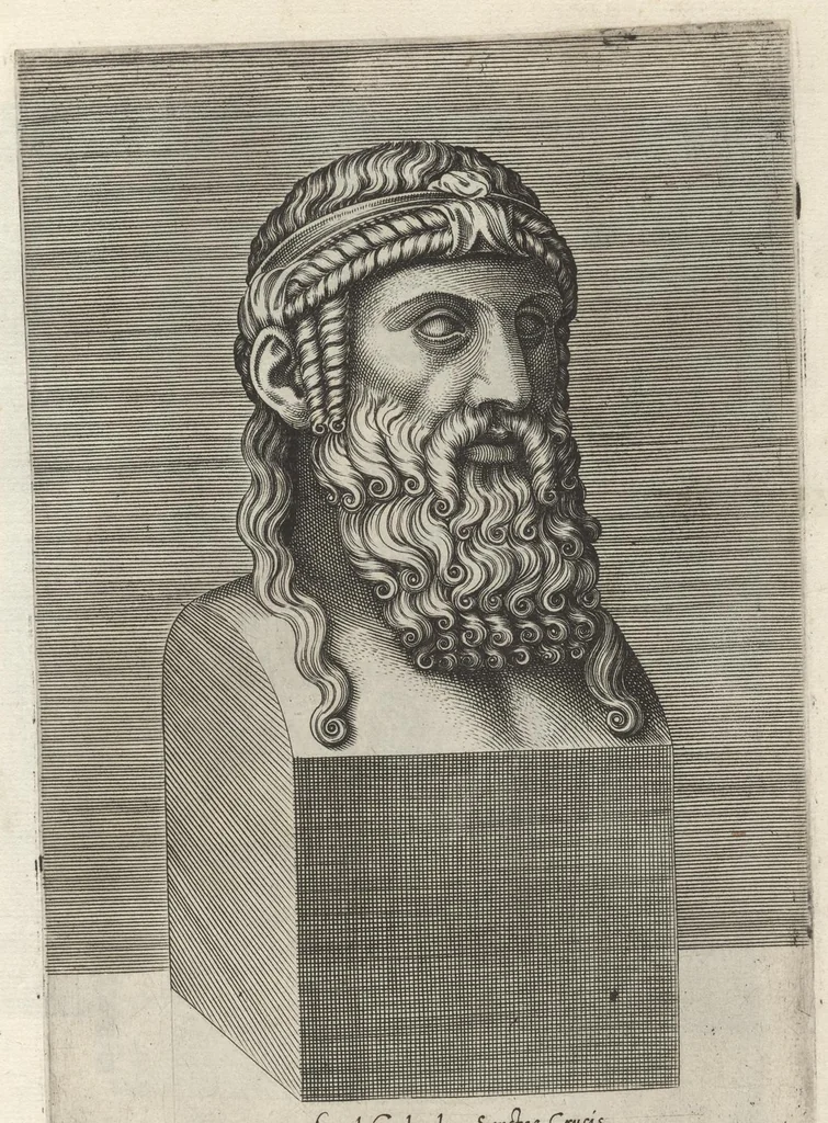 An illustration from Inlvstrivm viror vt extant in vrbe expressi vvltvs, 1569, leaf 52