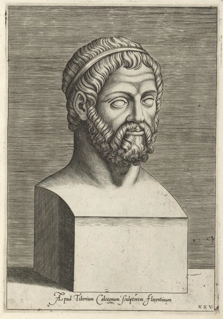 An illustration from Inlvstrivm viror vt extant in vrbe expressi vvltvs, 1569, leaf 62