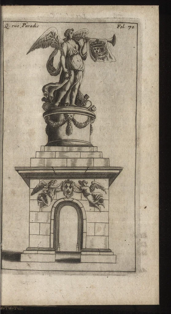 An illustration from Les reioüissances de la paix, auec vn recueil de diuerses pieces sur ce sujet, 1660, leaf 118