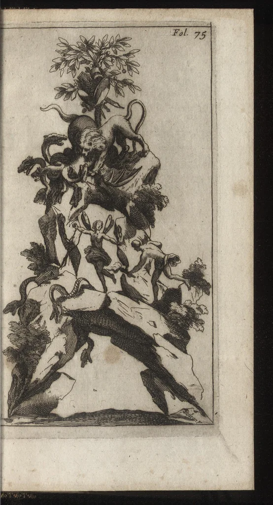 An illustration from Les reioüissances de la paix, auec vn recueil de diuerses pieces sur ce sujet, 1660, leaf 126