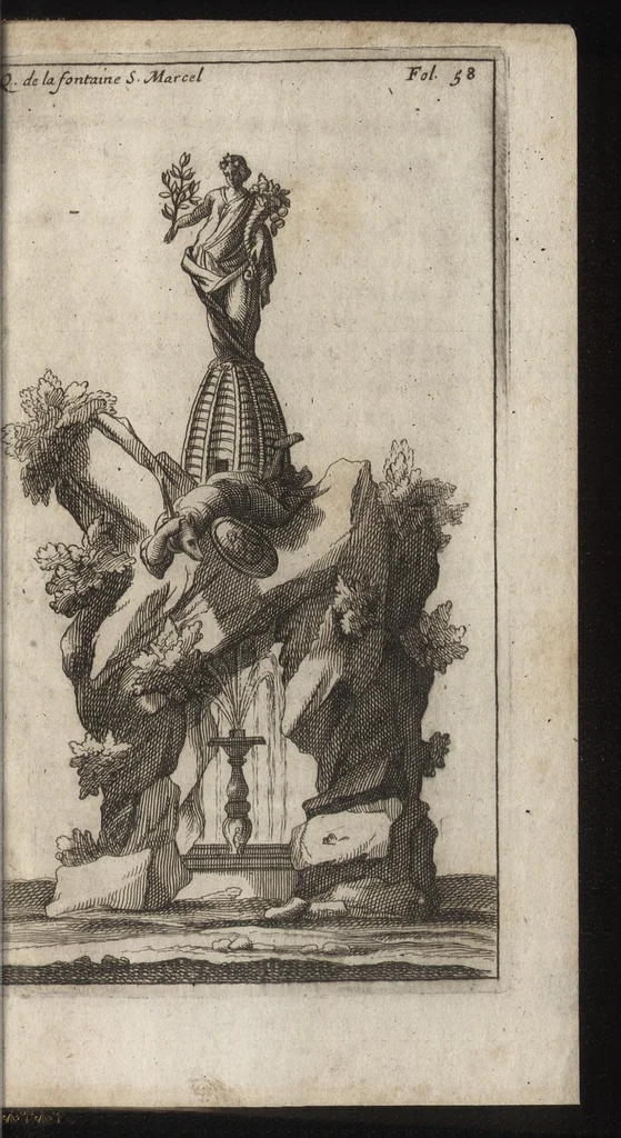 An illustration from Les reioüissances de la paix, auec vn recueil de diuerses pieces sur ce sujet, 1660, leaf 90
