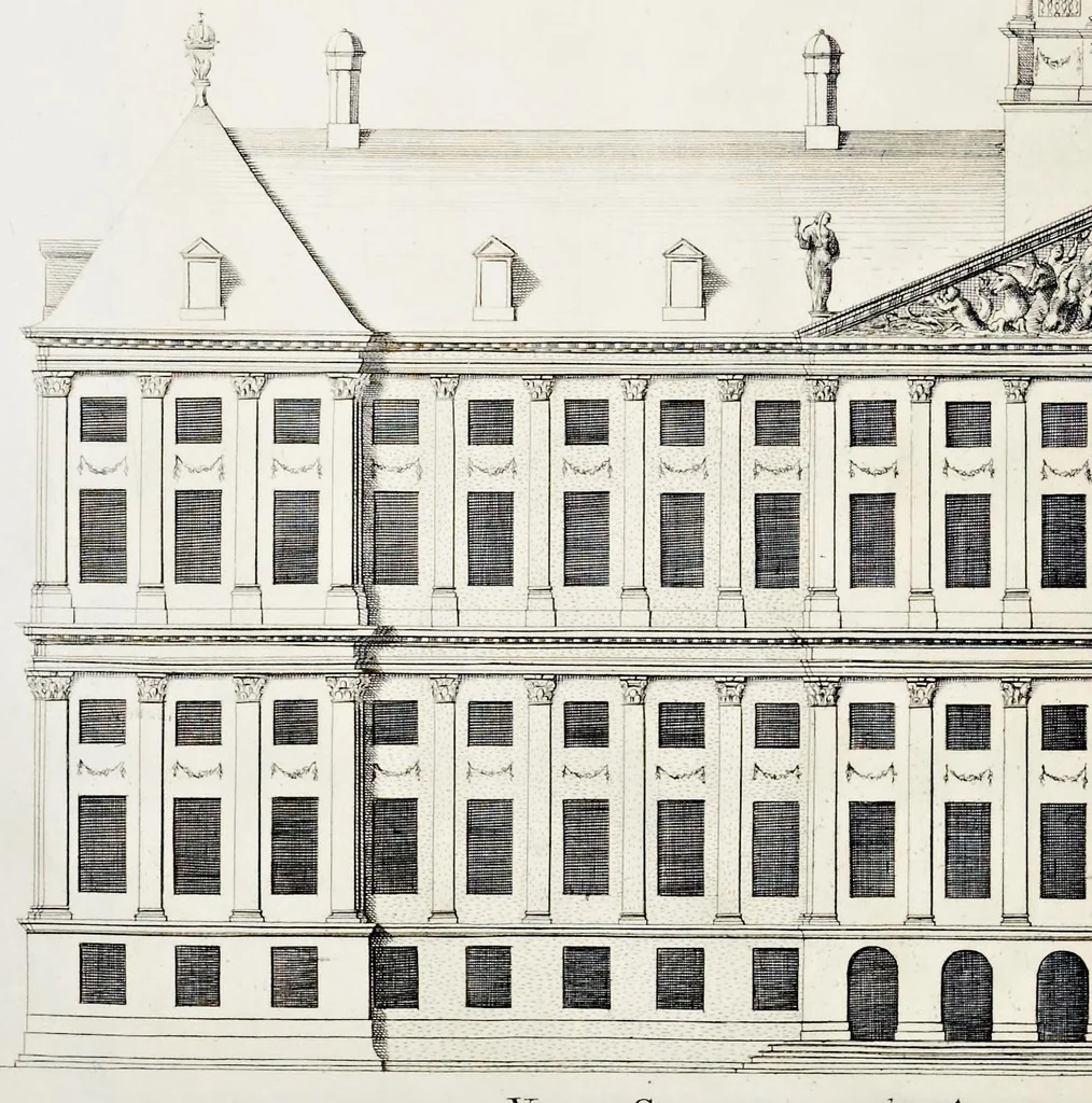 An illustration from Afbeelding van 't stadt huys van Amsterdam, 1664, leaf 21