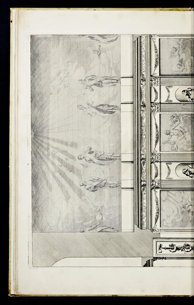An illustration from Afbeelding van 't stadt huys van Amsterdam, 1664, leaf 45